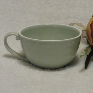 Juliska Spiral Handle Cup Celadon Green Glazed Ceramic NEW